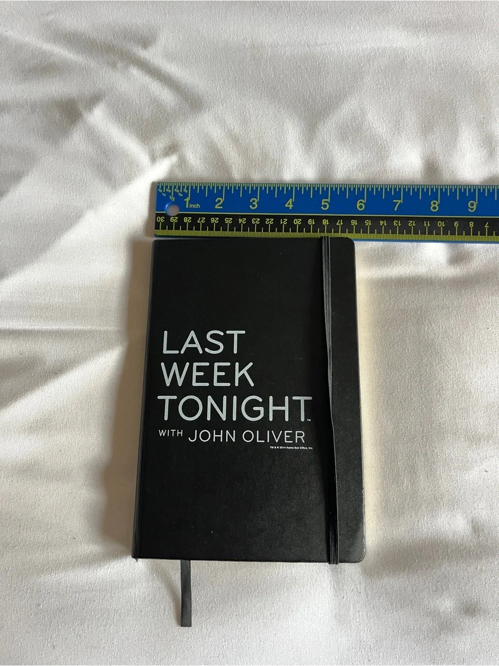 Spring & Co. Black Last Week Tonight With John Oliver Journal Hardcover Notebook